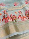 Radhika By Jr Heavy Lilan Cotton Silk With Embrodery Work Saree Online Wholesale